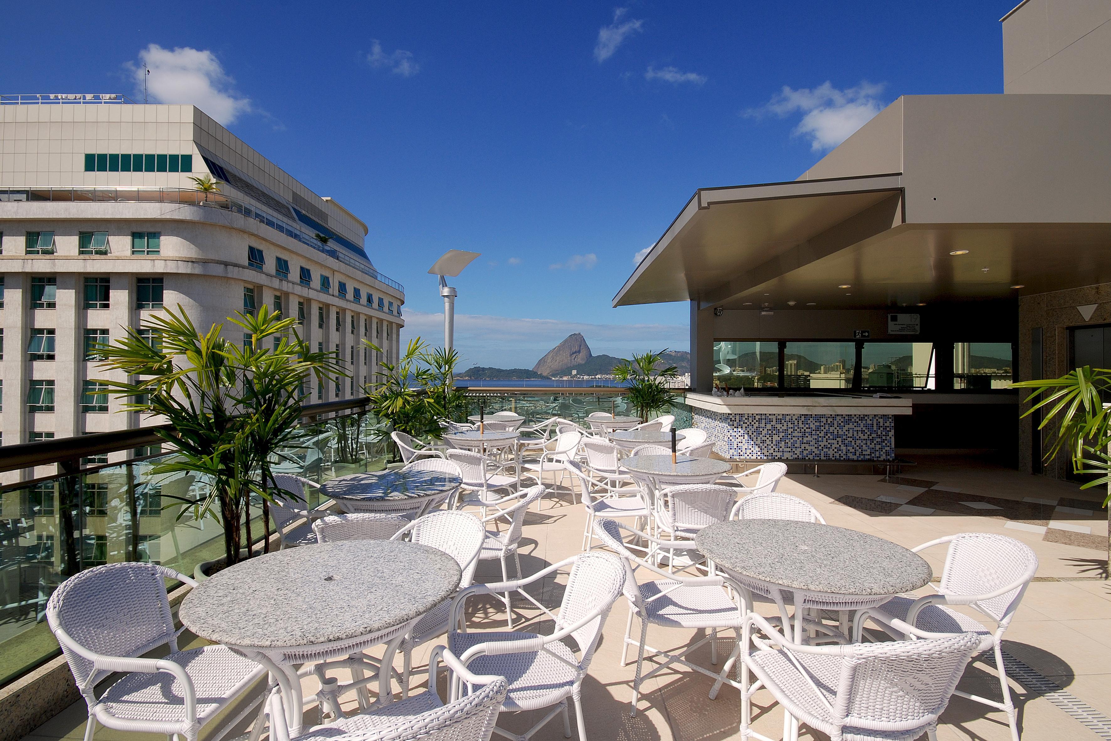 Hotel Atlantico Business Centro Rio de Janeiro Exterior photo Rooftop terrace of a hotel in Rio de Janeiro